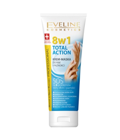 Eveline Total Action Cream-Mask 8in1 pentru mâini 75ml