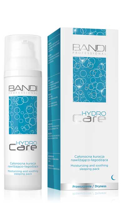 Tratamentul hidratant și calmant pentru toată noaptea Bandi Hydro Care 75ml