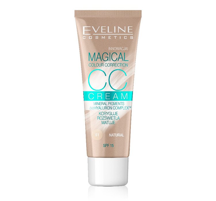 Eveline Krem CC Mineral Pigments SPF 15 51 Natural