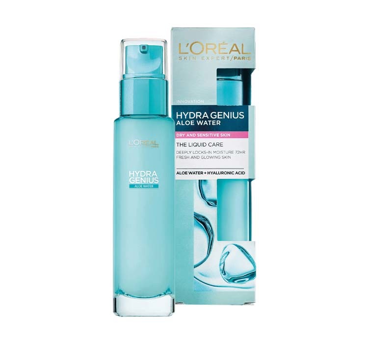 Loreal Hydra Genius Aloe Water Serum pentru piele uscată și sensibilă 70ml