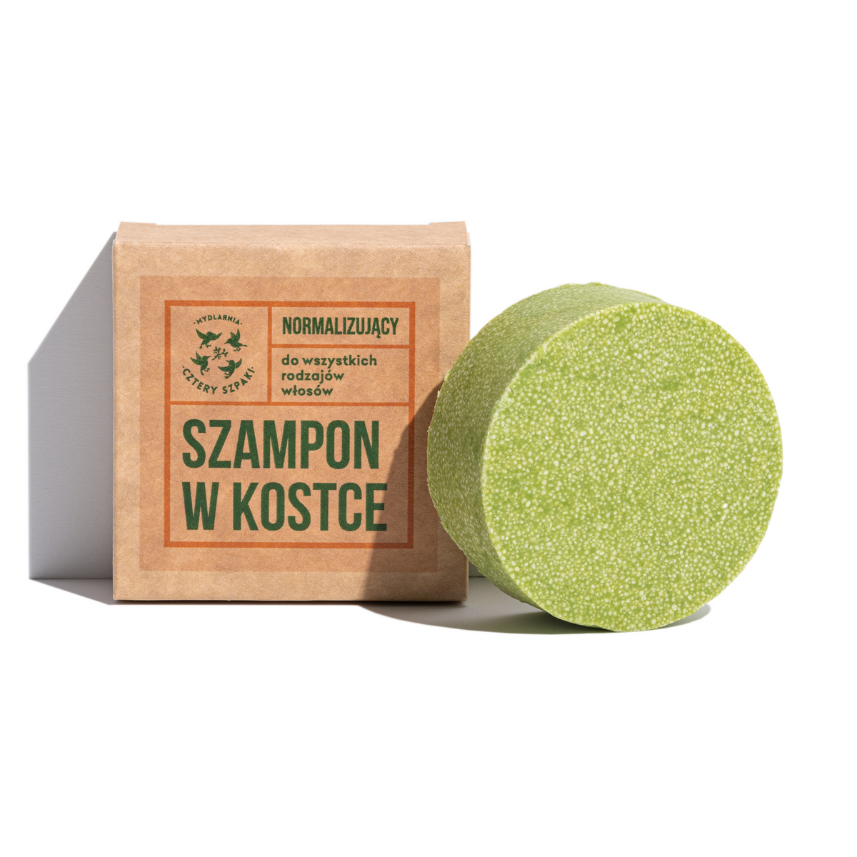 Mydlarnia Cztery Szpaki Șampon normalizant în bară 75g