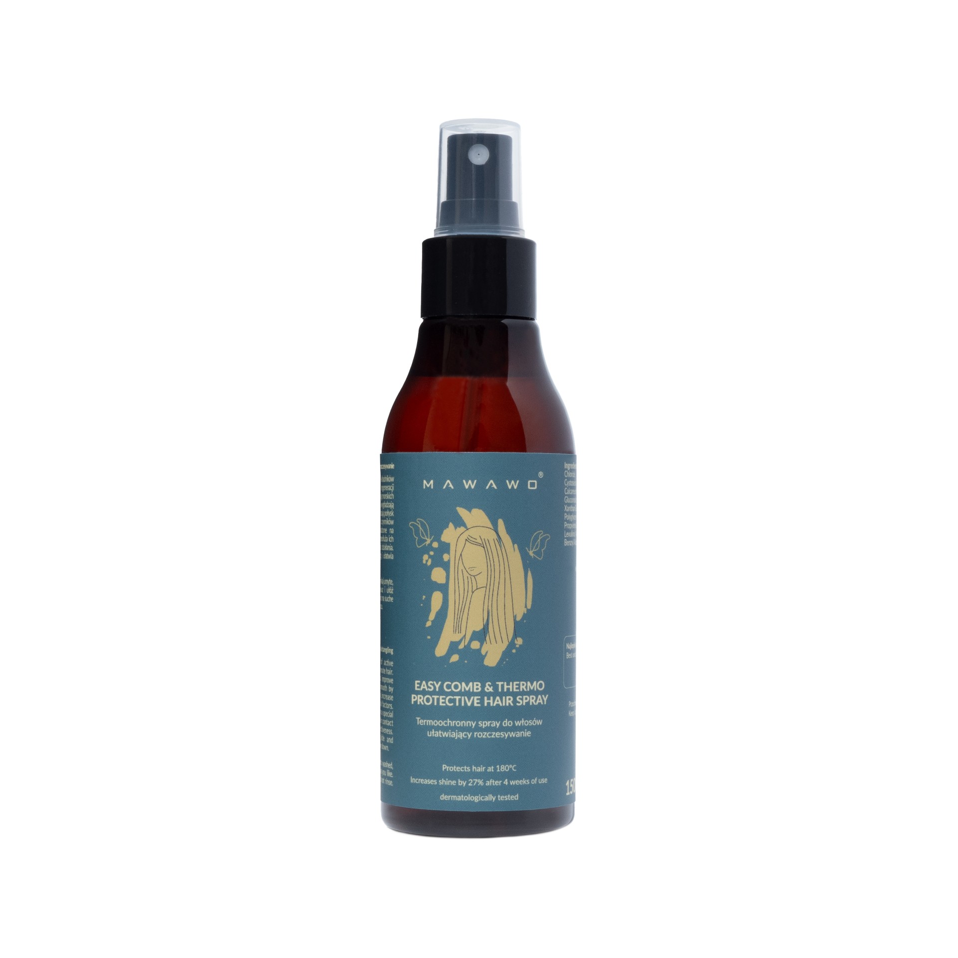 Mawawo Thermal Protective Hair Detangling Spray 150ml