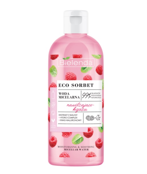 Bielenda Eco Sorbet Apă micelară hidratantă și calmantă 500ml