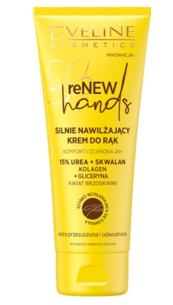 Eveline Renew Hands Cremă de mâini cu flori de piersic 75ml