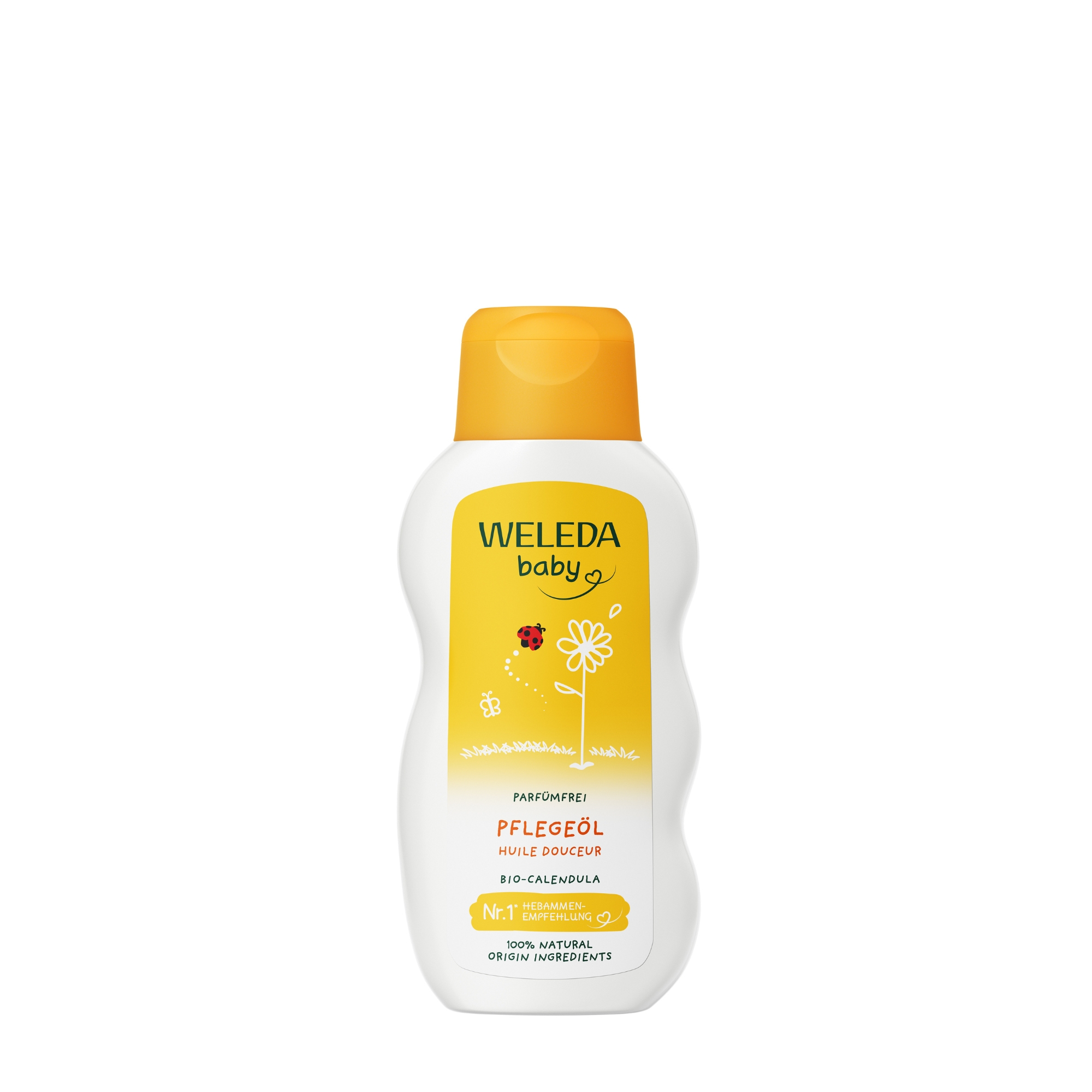 Ulei de corp fără parfum Weleda Baby cu Calendula 200ml