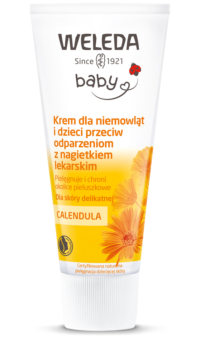 Weleda Baby Cremă anti arsuri pentru bebeluși și copii cu Calendula 75ml