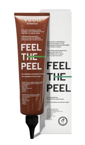 Veoli Botanica Feel The Peel Peeling exfoliant și hidratant pentru scalp 150ml