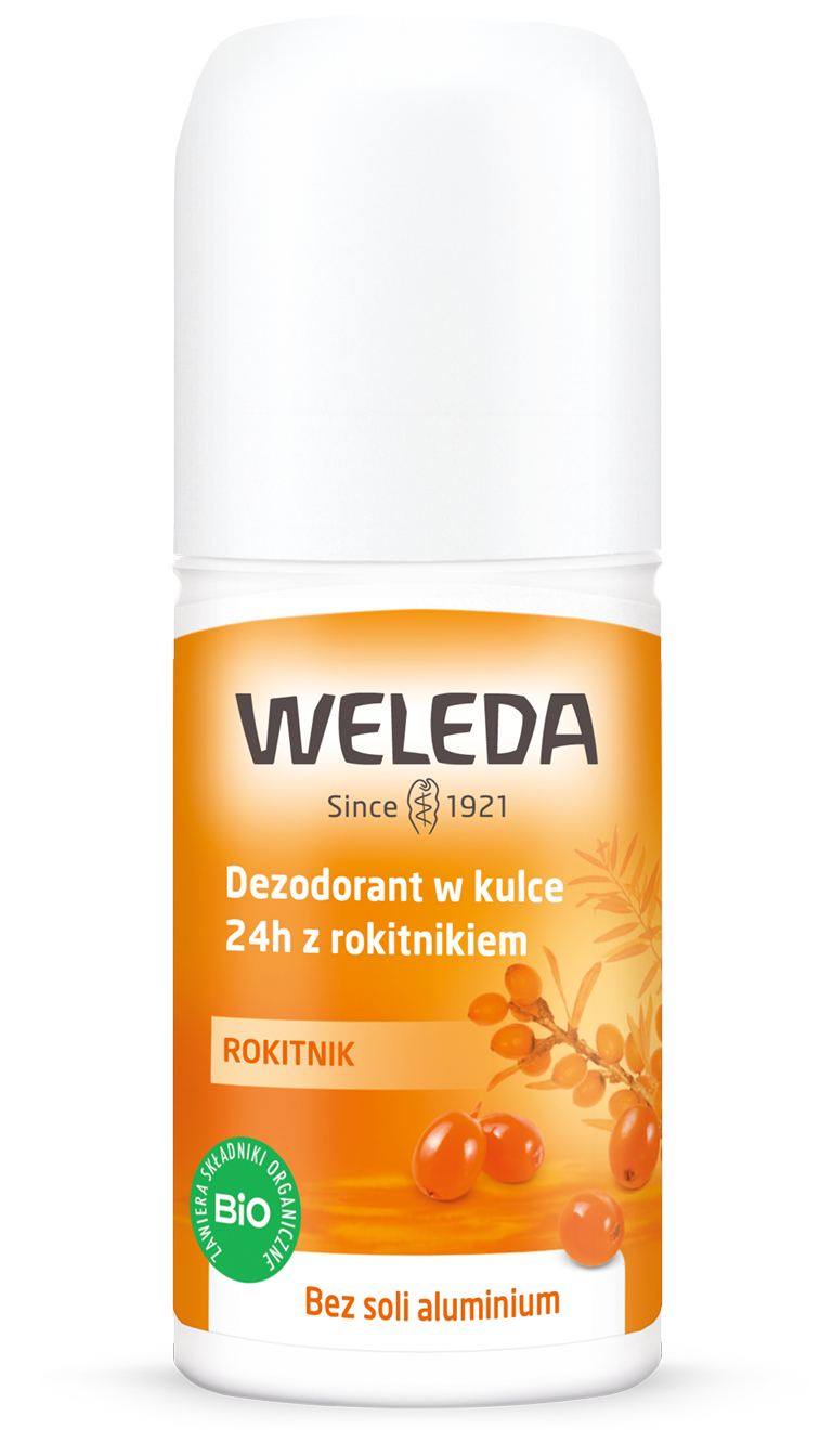 Weleda Deodorant Roll-on cu cătină de mare 24h 50ml