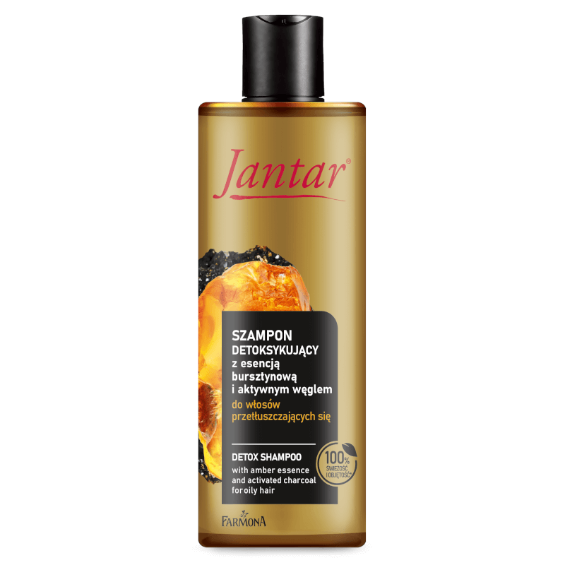 Farmona Jantar Șampon detoxifiant cu esență de chihlimbar și carbon activ 300ml