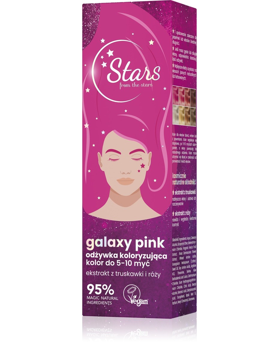 Balsam pentru culoarea părului Stars from the Stars Galaxy Pink 50ml