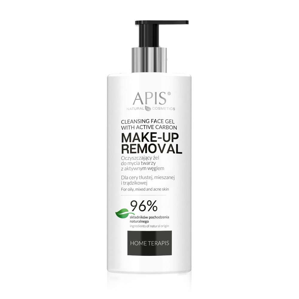 APIS Gel de curățare a feței cu carbon 300ml