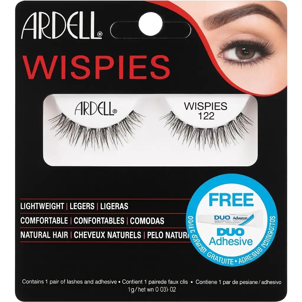 Ardell Eyelash Strips Wispies 122 negru