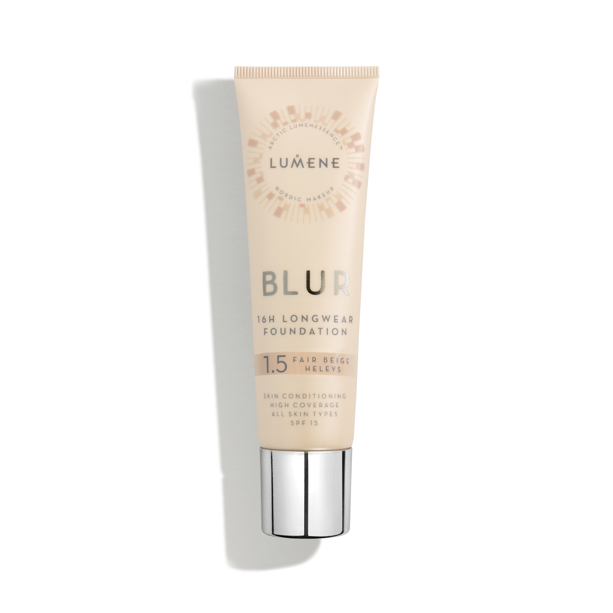 LUMENE Podkład Wygładzający SPF 15 BLUR 1.5 Fair Beige