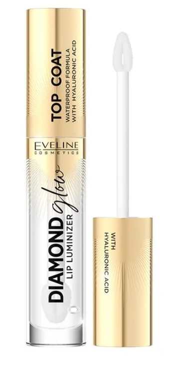 Eveline Diamond Glow Lip Gloss 01 Top Coat