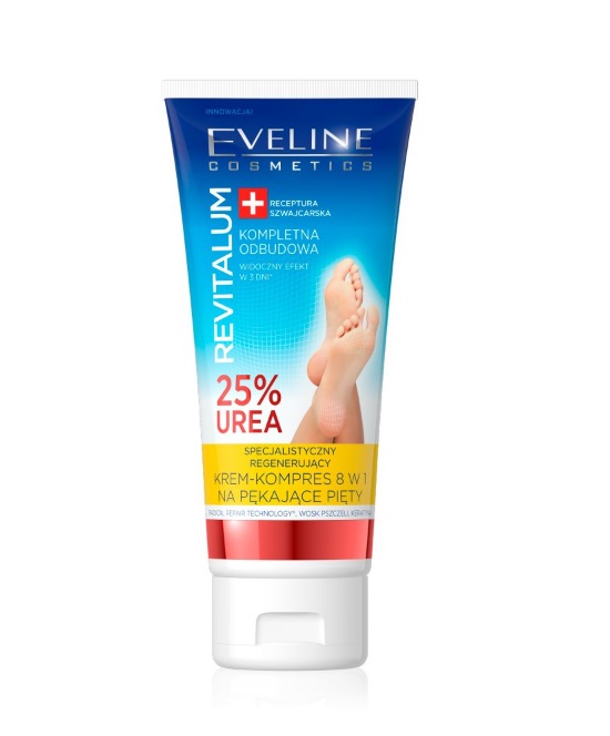 Eveline Revitalum Cremă-compresă pentru picioare 25% UREA 100ml