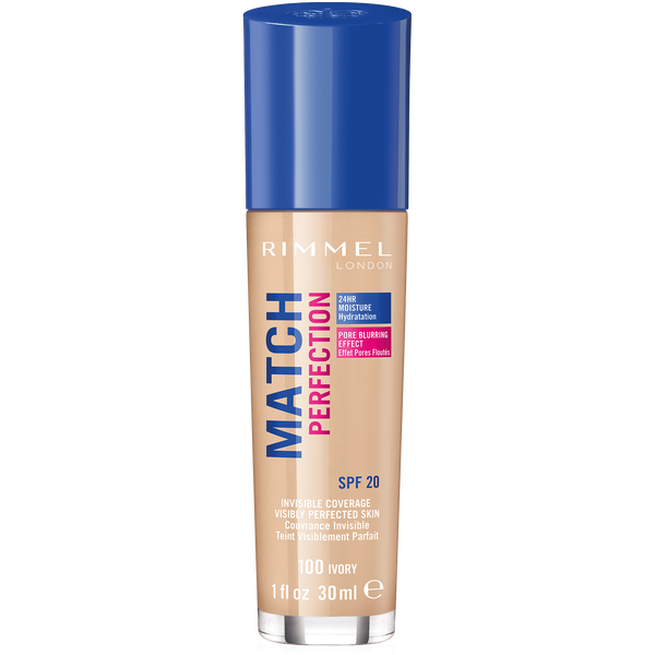 Rimmel Match Perfection Foundation 100 Ivory
