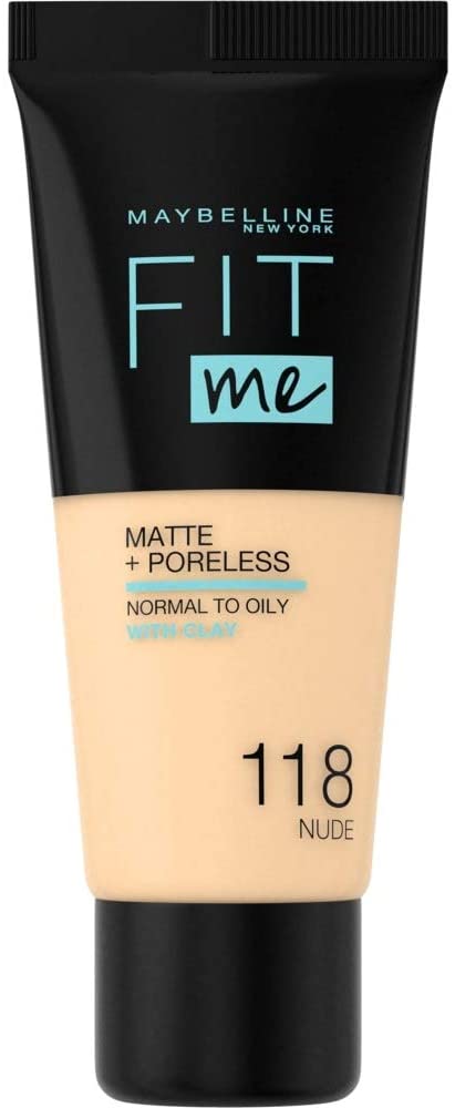Maybelline Fit Me! Matte + Poreless Mattifying Foundation 118
