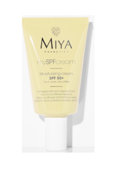 MIYA Cremă hidratantă pentru față SPF50+ 40ml