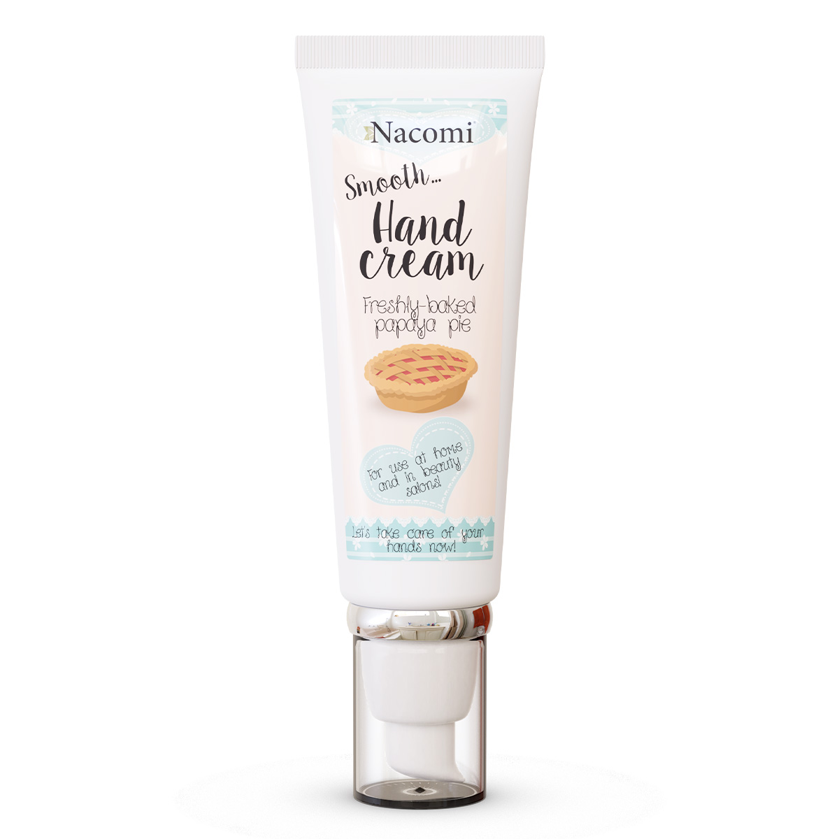 Crema de mâini Nacomi - Tort proaspăt cu papaya 85ml