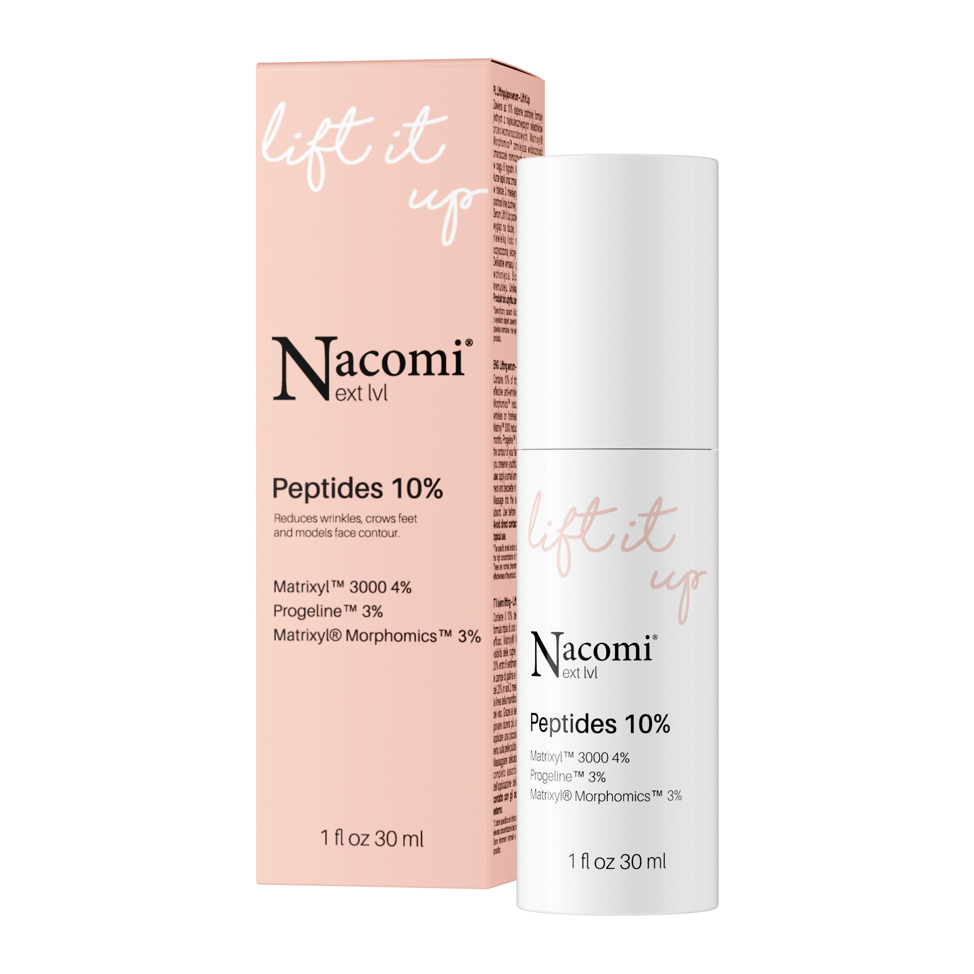 Nacomi Next Lvl Lifting Peptide Serum 10% Lift it Up 30ml