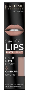 Eveline Oh! My Lips Make-up Kit 01 Neutral Nude