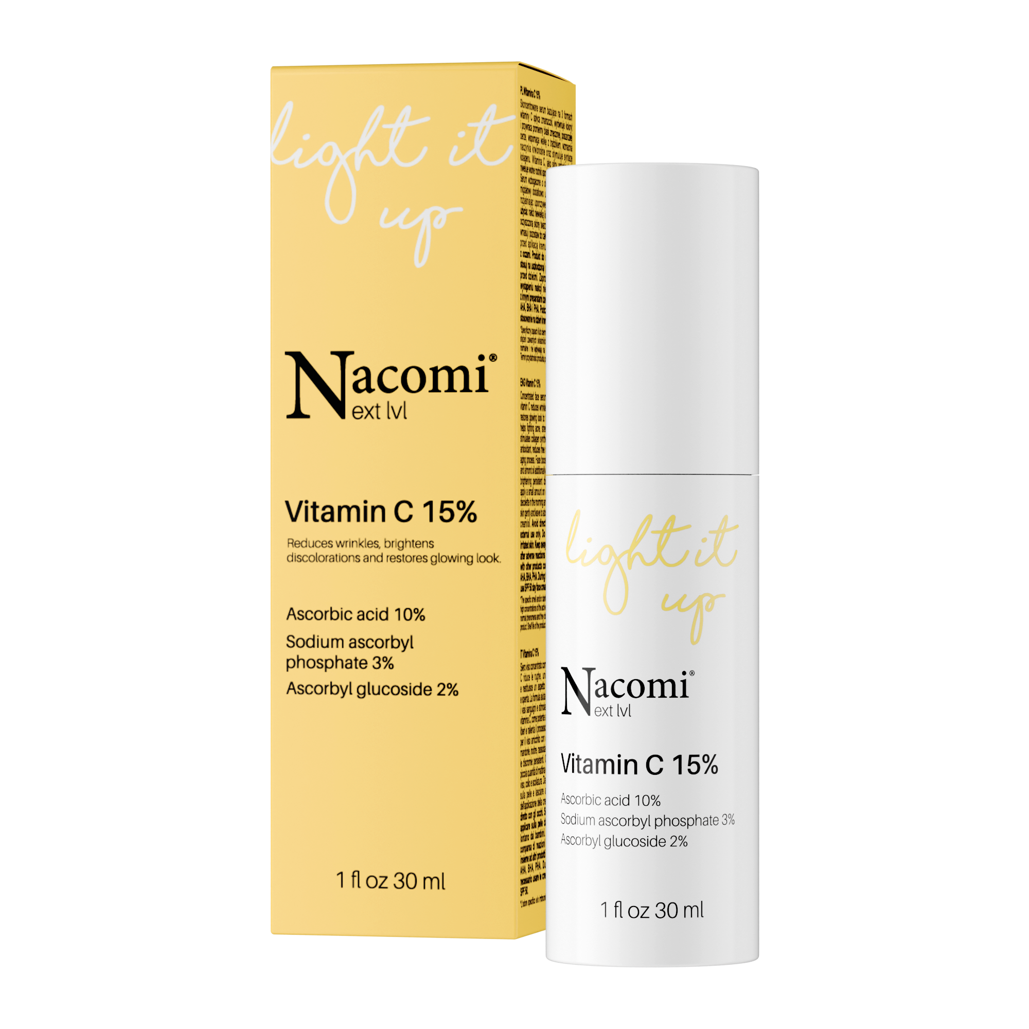 Nacomi Next Lvl Serum cu Vitamina C 15% 30ml