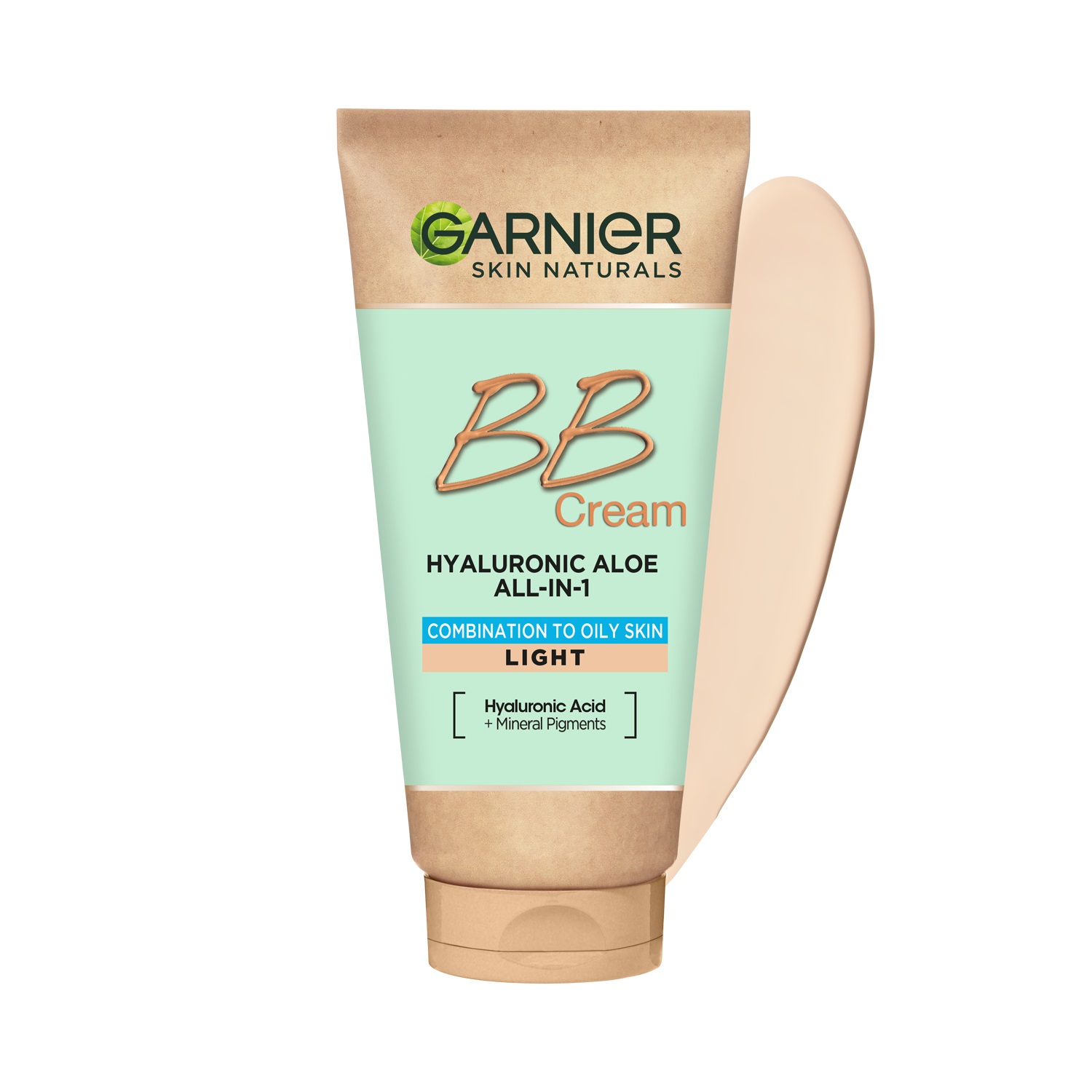 Garnier Hyaluronic Aloe All-In-1 BB Cream Piele grasă și mixtă - nuanța Light 50ml