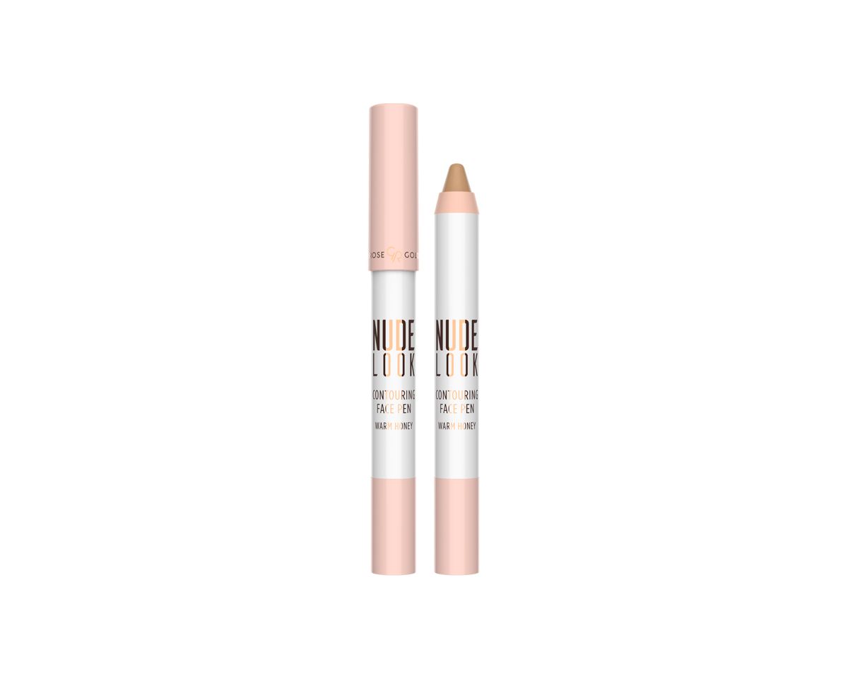 Golden Rose Nude Look Nude Face Contouring Pencil Warm Honey (Miere caldă)