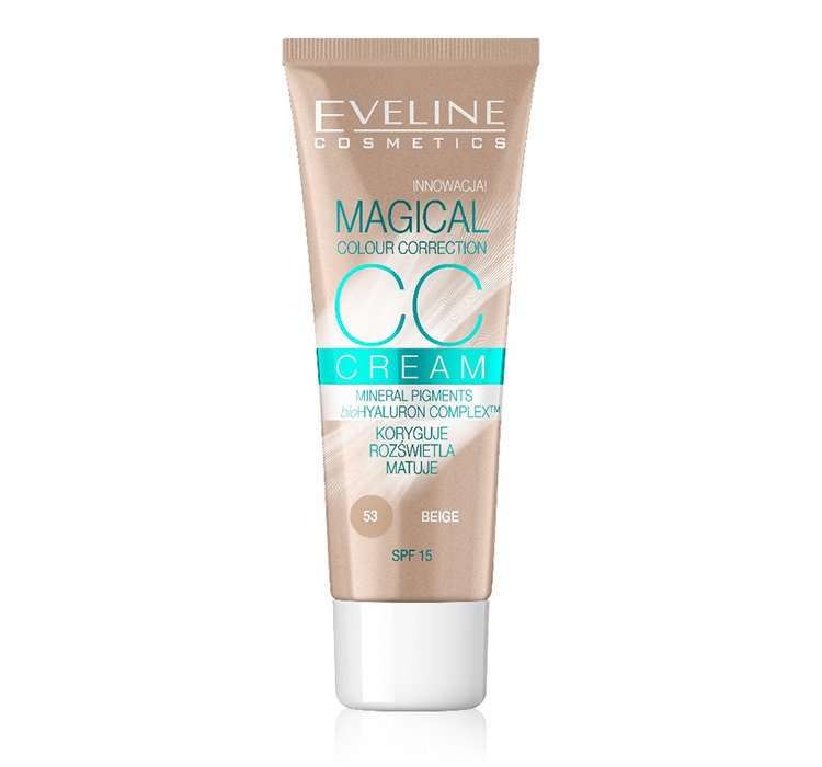 Eveline Krem CC Mineral Pigments SPF 15 53 Beige