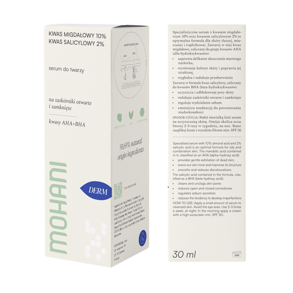 Mohani Serum cu acid mandelic 10% 30ml