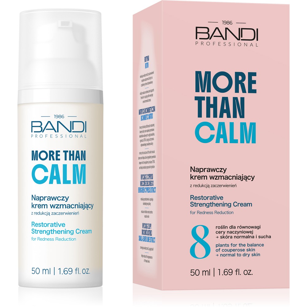 Bandi More Than Calm Naprawczy Krem Wzmacniający z Redukcją Zaczerwienień 50ml