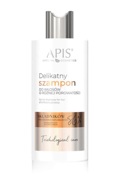 APIS Șampon delicat pentru părul de porozitate diferită 300ml