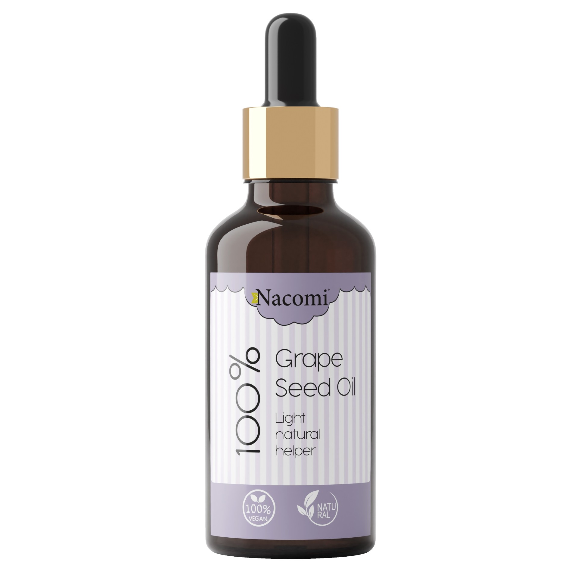 Nacomi Grape Seed Oil cu pipetă 50ml