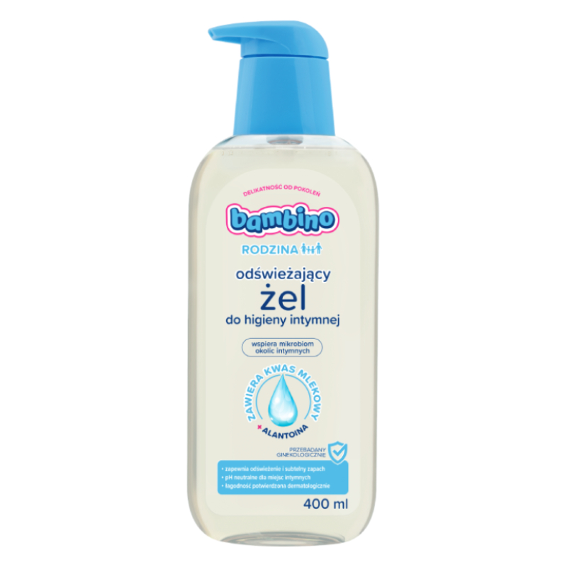 Bambino Family Refreshing Intimate Hygiene Gel 400ml