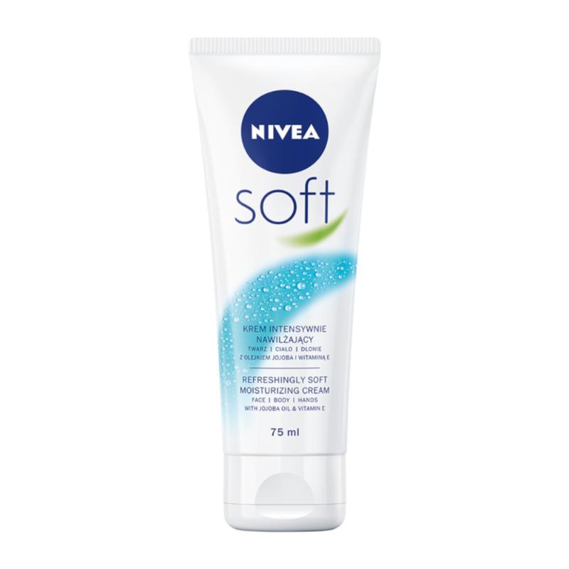 NIVEA Soft Crema hidratantă intensivă NIVEA Soft Intensive Moisturising Cream 75ml Tube