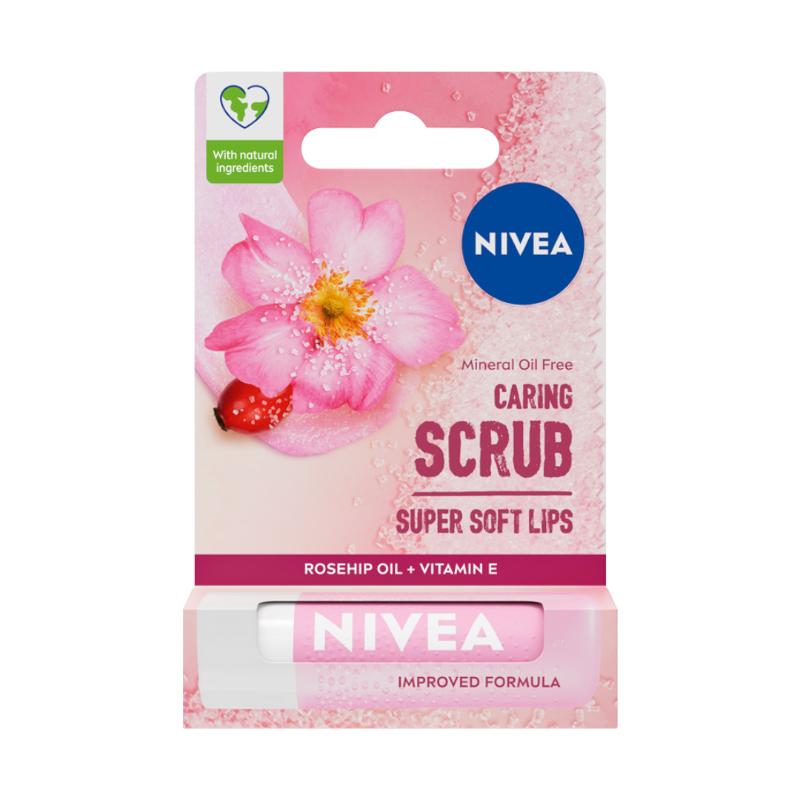NIVEA Exfoliant de buze Caring Scrub Super Soft Lips