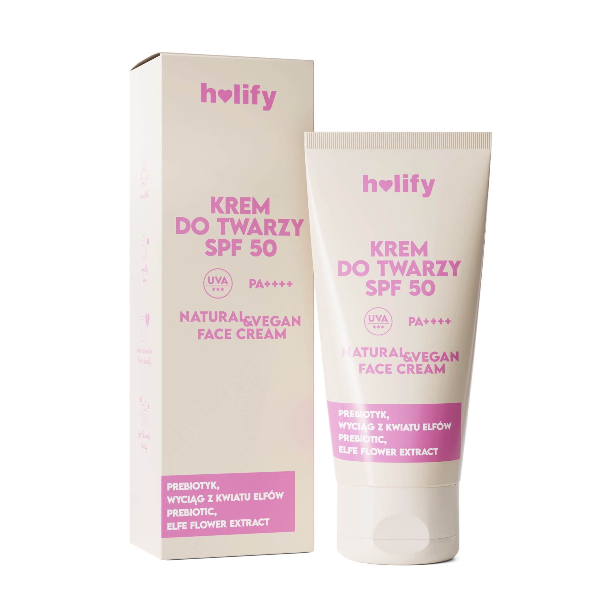 Holify Prebiotic Face Cream SPF50 50ml