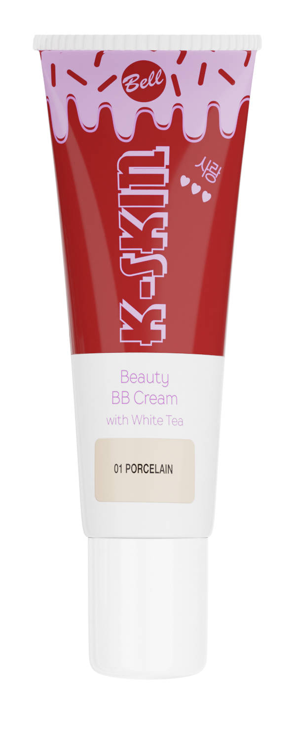 Bell K-Skin BB Cream cu extract de ceai alb 01 Porcelain