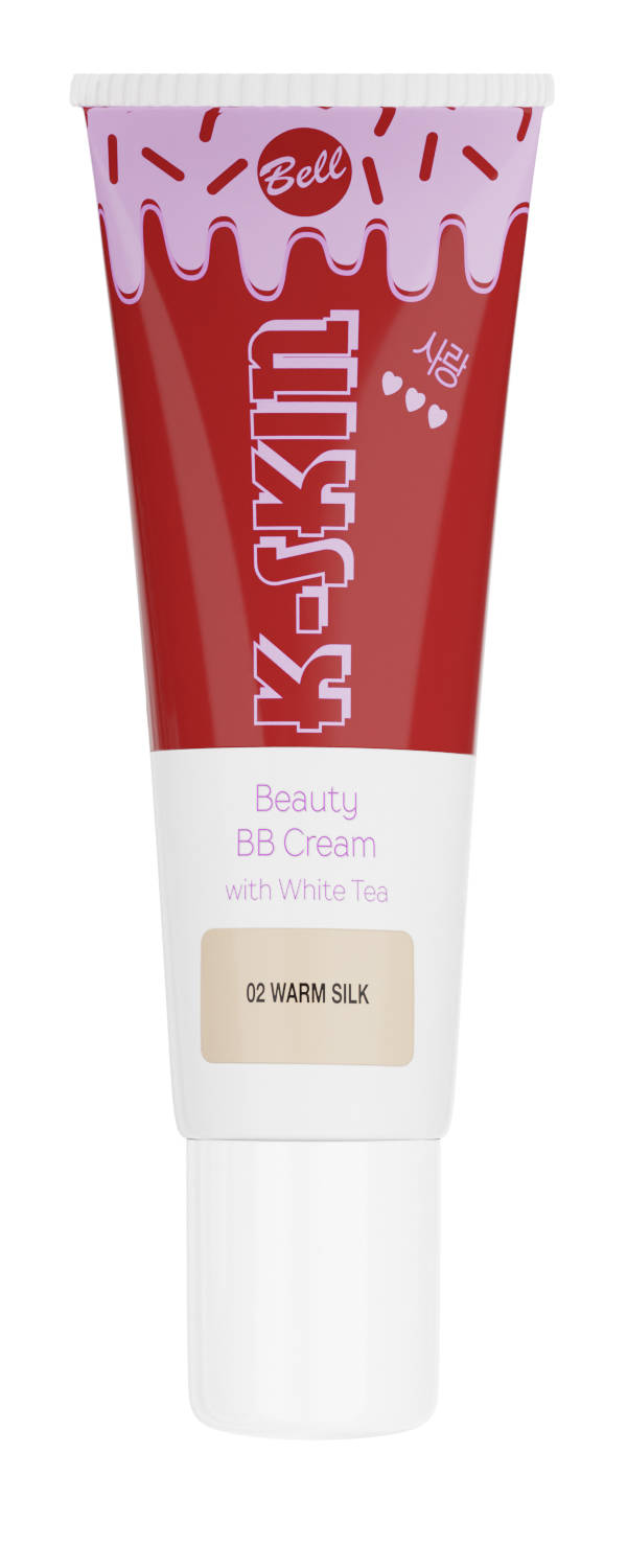 Bell K-Skin BB Cream cu extract de ceai alb 02 Warm Silk