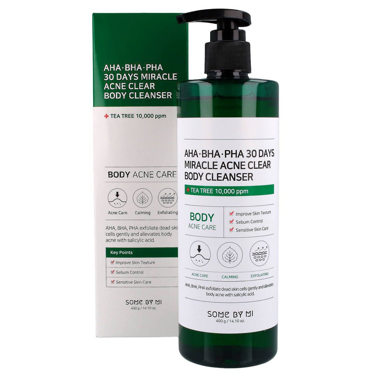 Some By Mi AHA.BHA.PHA 30 Days Miracle Acne Clear Body Cleanser Gel 400g