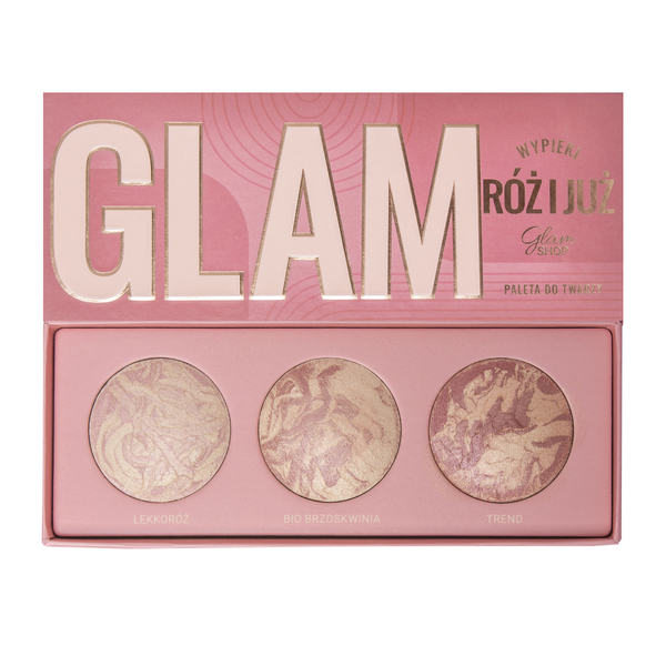 Glam Shop Face Palette Baked Blush și deja