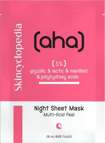 SkinCyclopedia AHA Night Peeling Night Peeling Sheet Mask