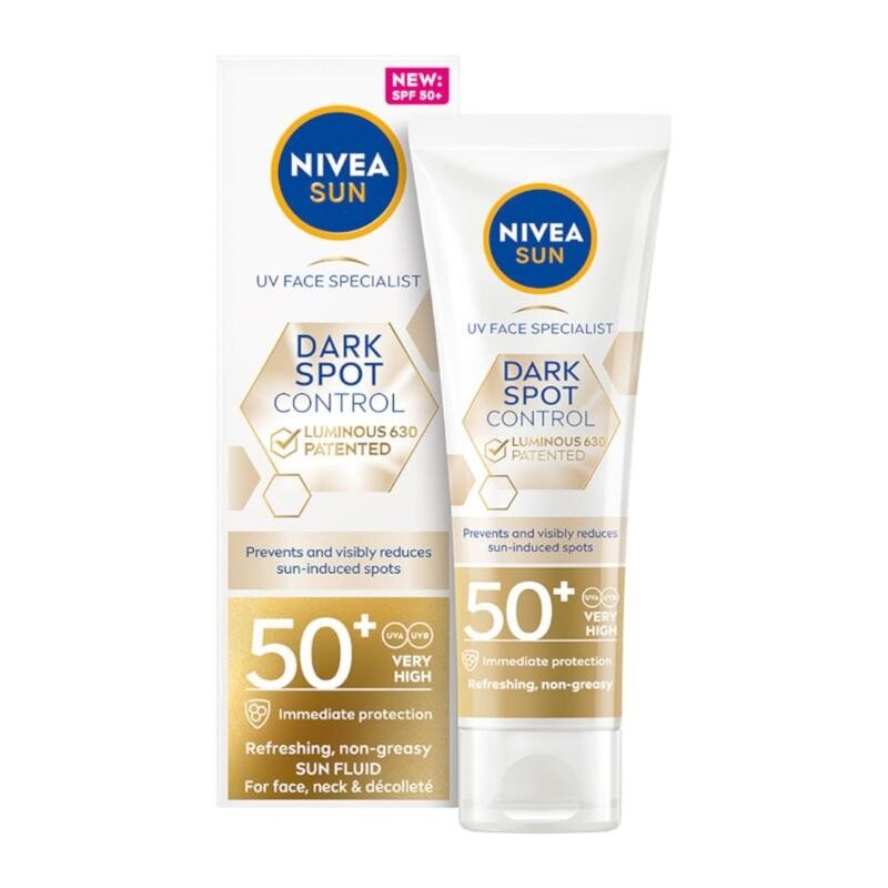 NIVEA Sun Dark Spot Control Luminous630 Cremă de față SPF50 40ml