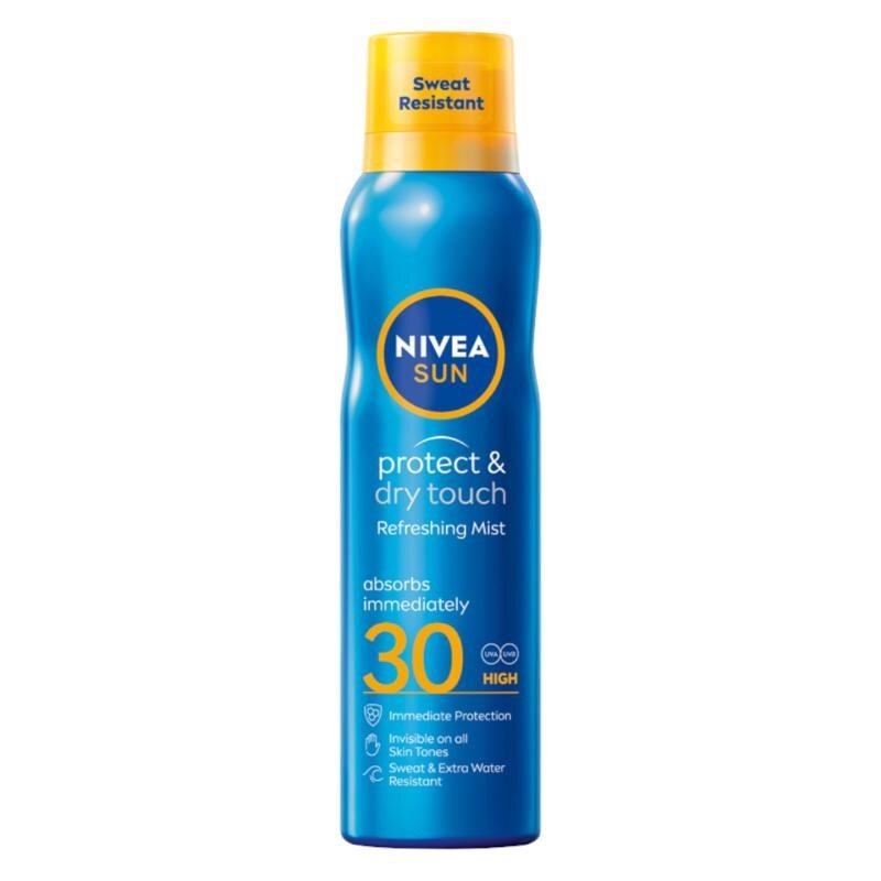 Loțiune de protecție solară NIVEA Sun Protect Dry Touch SPF30 200ml