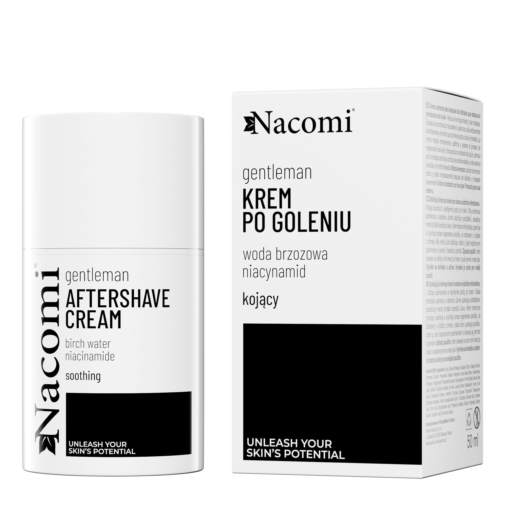 Nacomi Gentleman Soothing Soothing After Shave Cream 50ml