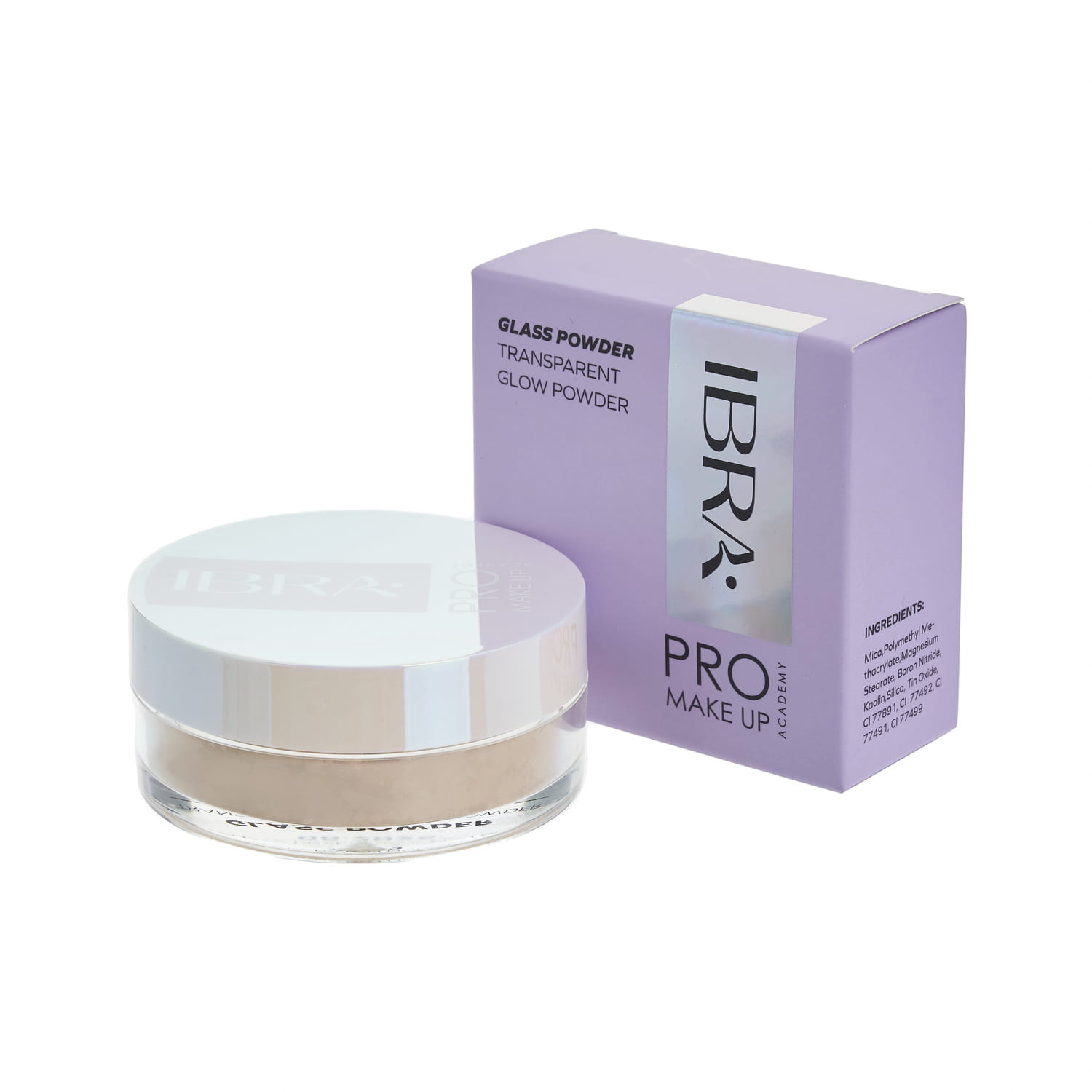 IBRA Makeup Glass Powder Pudră transparentă iluminatoare 5g