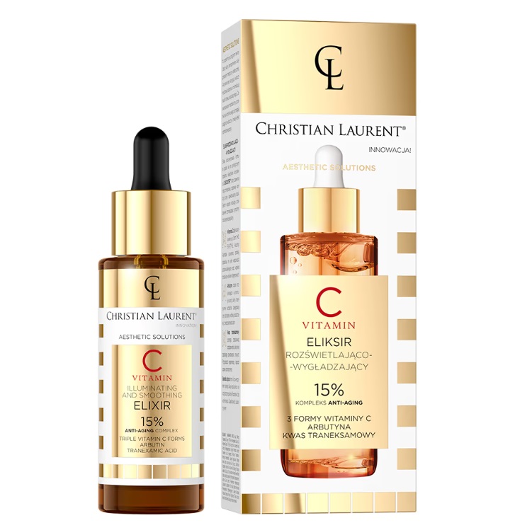 Christian Laurent C Vitamin Elixir iluminator și netezitor pentru față 30ml