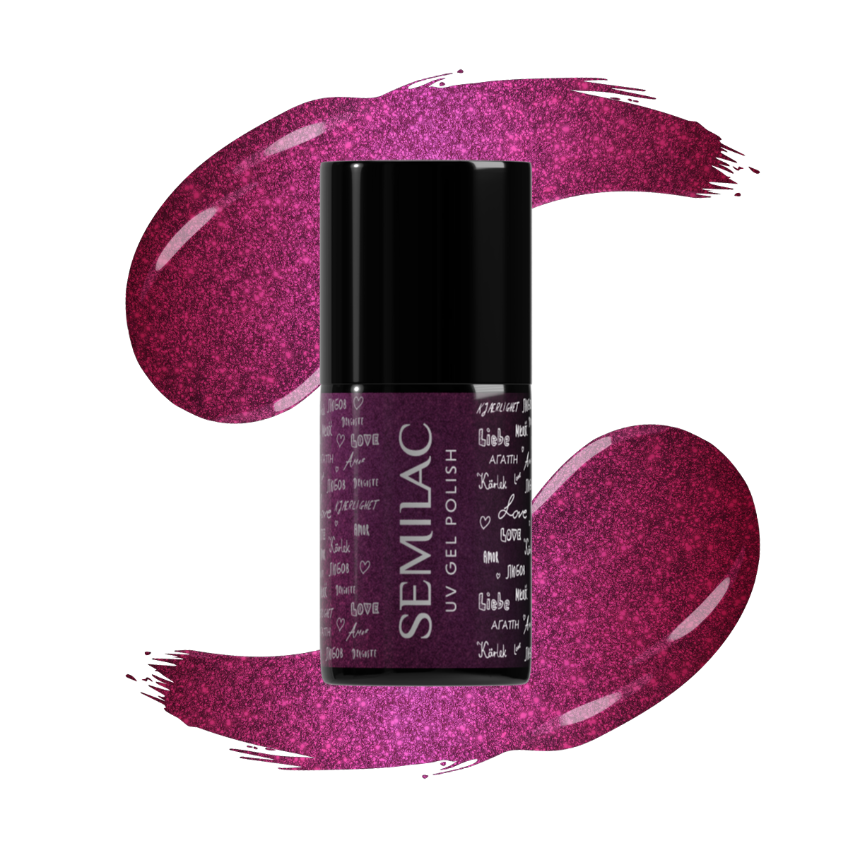 Semilac Hybrid Varnish 481 Oh My Looove