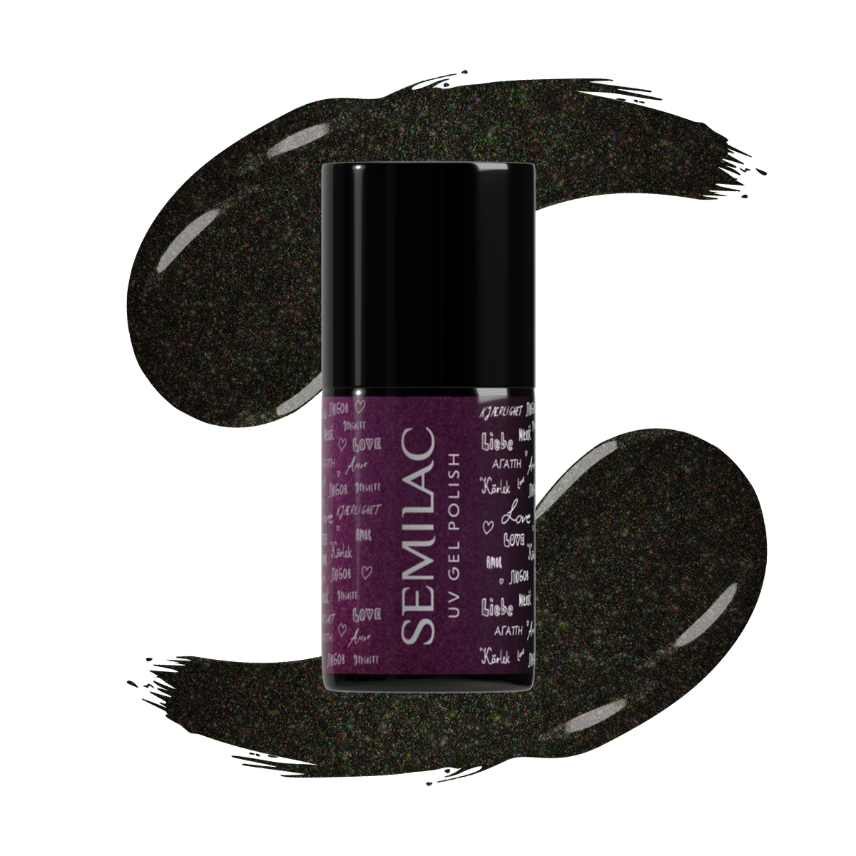 Semilac Hybrid Varnish 482 Yuck Valentines