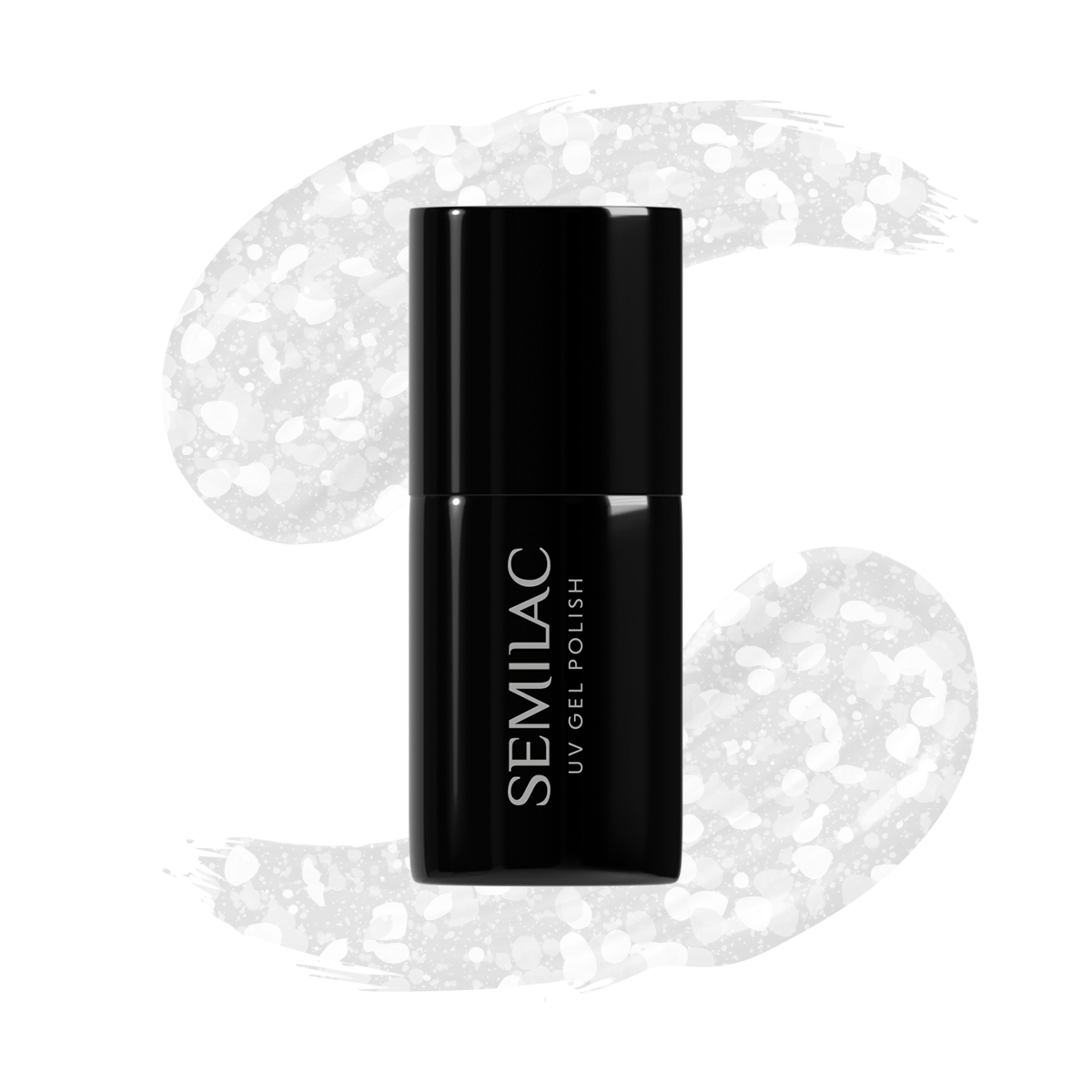 Semilac Hybrid Varnish 490 Ice Crushed